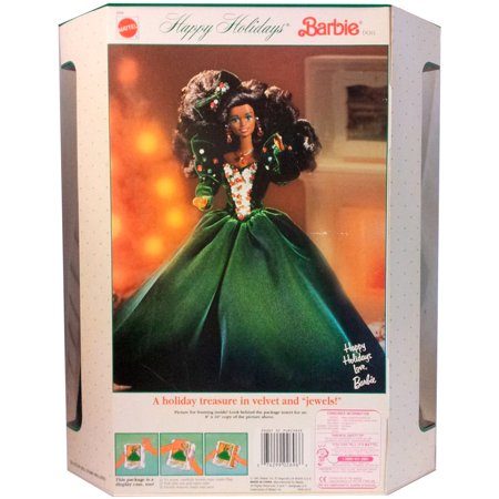 PRÉ-VENDA Boneca Barbie Collector Happy Holidays 1991 Afro