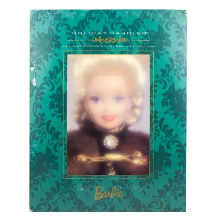 Holiday caroler hot sale porcelain barbie