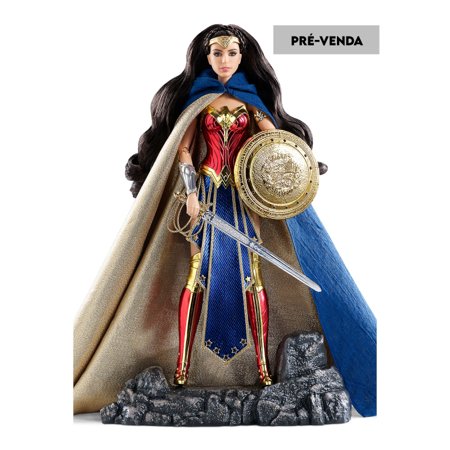 PRÉ-VENDA Boneca Barbie Collector Wonder Woman Amazon Princess - Mattel