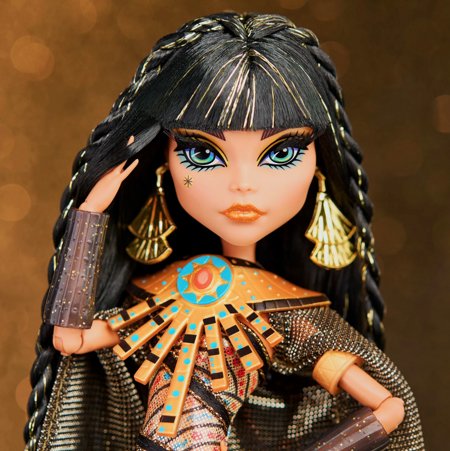 PRÉ-VENDA Boneca Monster High Haunt Couture Midnight Runway Cleo De Nile -  Mattel