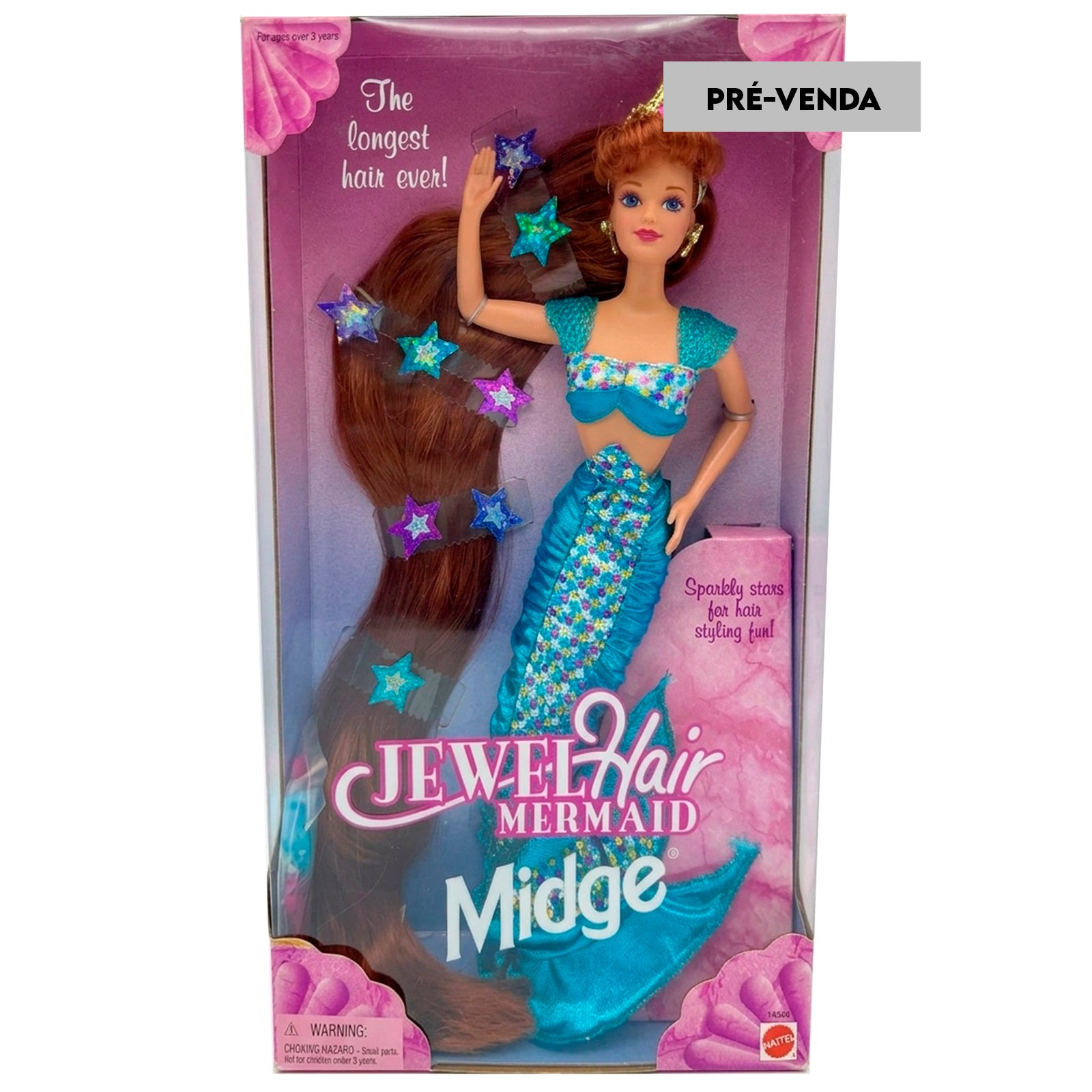 PRÉ-VENDA Boneca Barbie Sereia Jewel Hair Mermaid Midge - Mattel