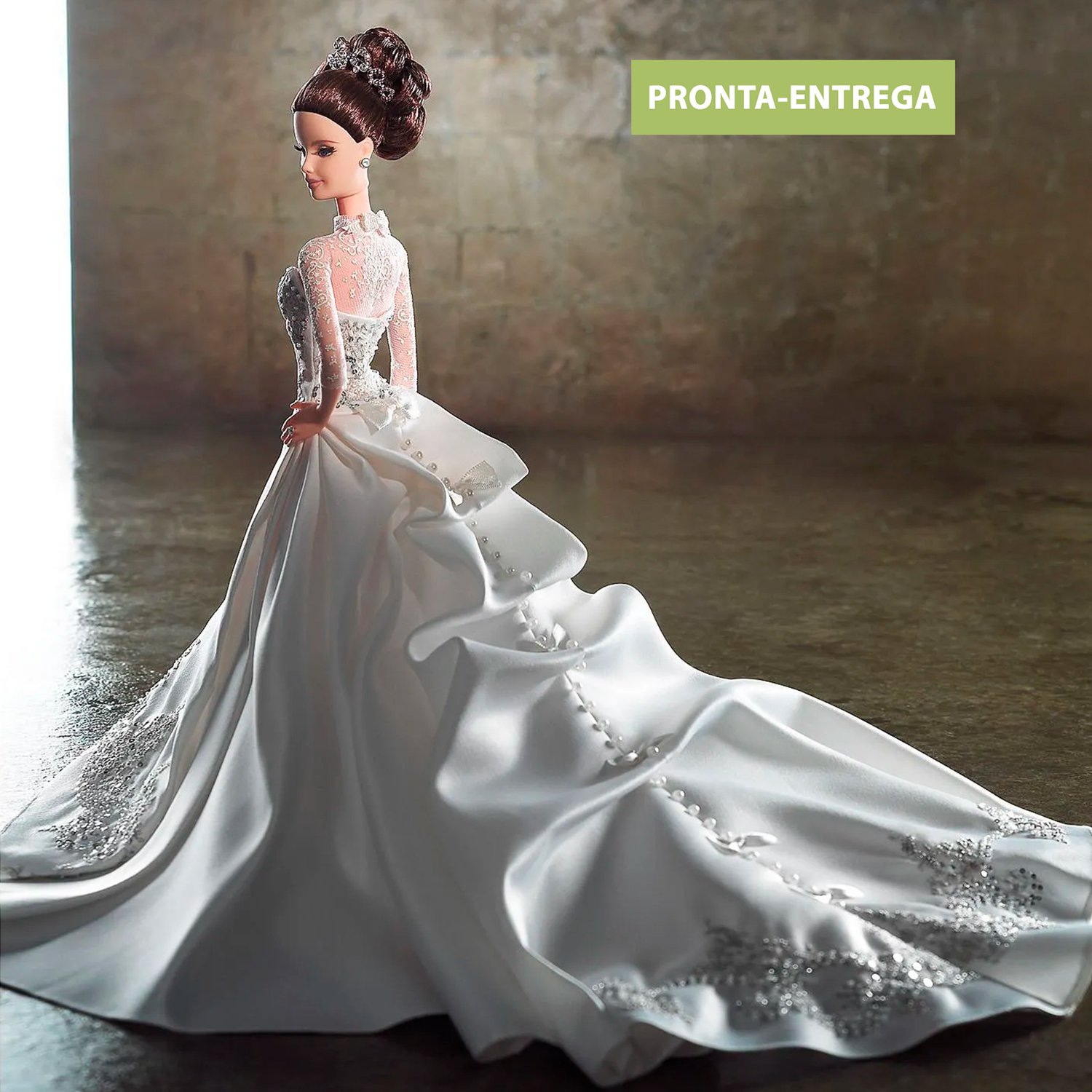 Boneca Barbie Collector Reem Acra Bride Mattel Doll Collector