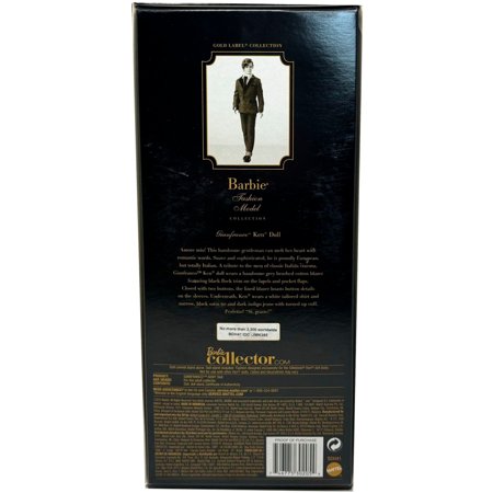 PRÉ-VENDA Boneco Barbie Collector Silkstone Ken Gianfranco