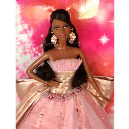 2009 holiday barbie african american online