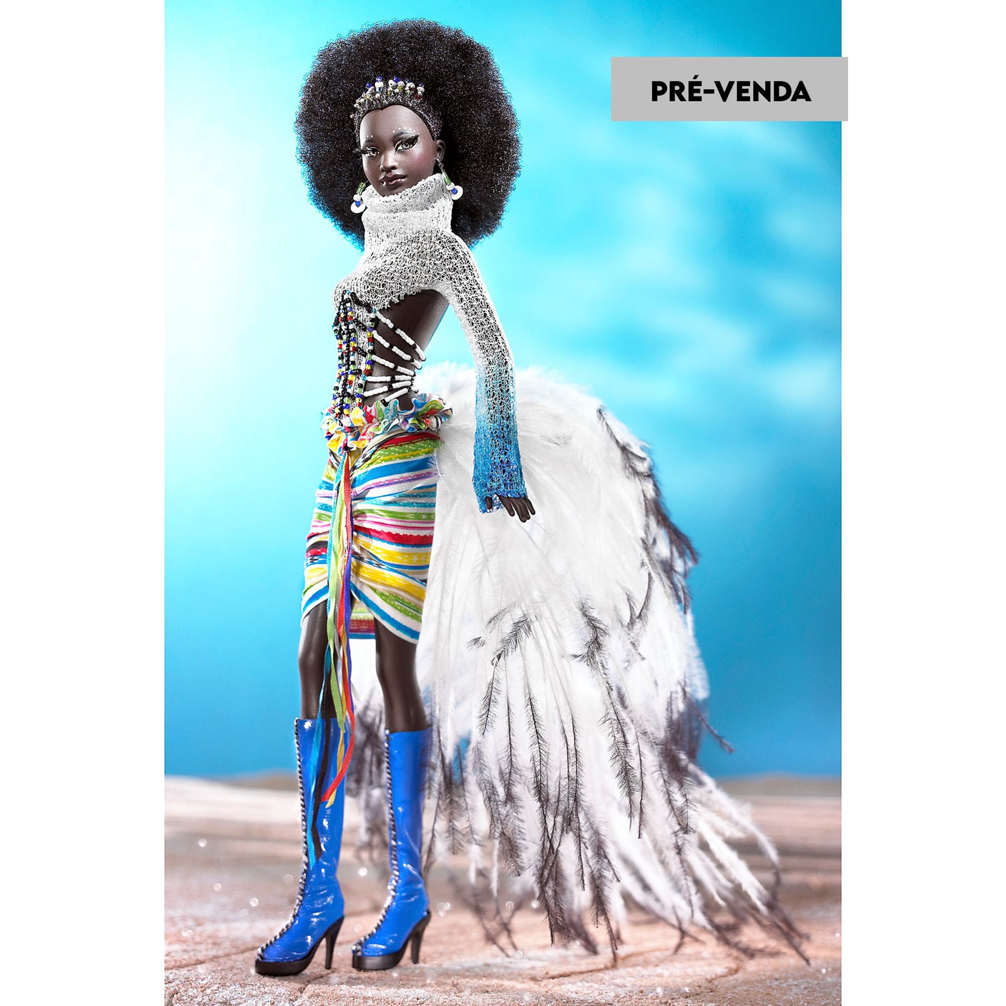 PRÉ-VENDA Boneca Barbie Collector MBILI Treasures of Africa Byron