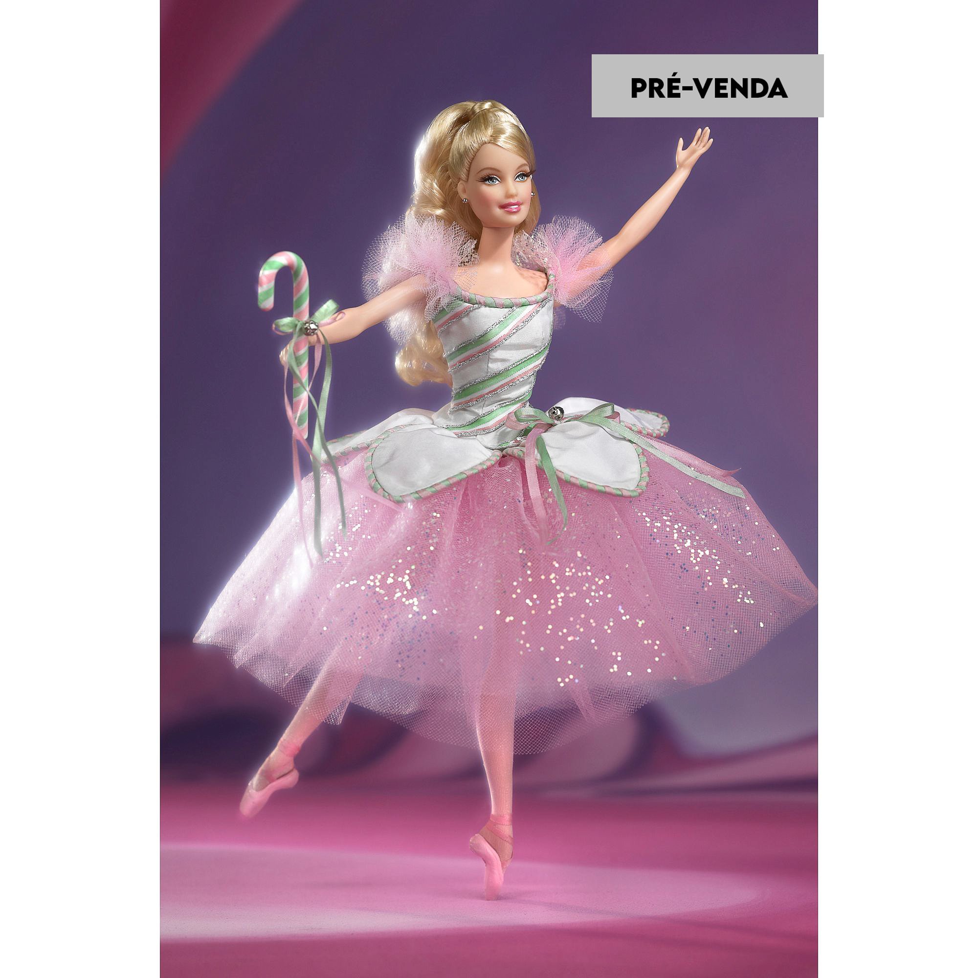 PRÉ-VENDA Boneca Barbie Collector Peppermint Candy Cane - Mattel