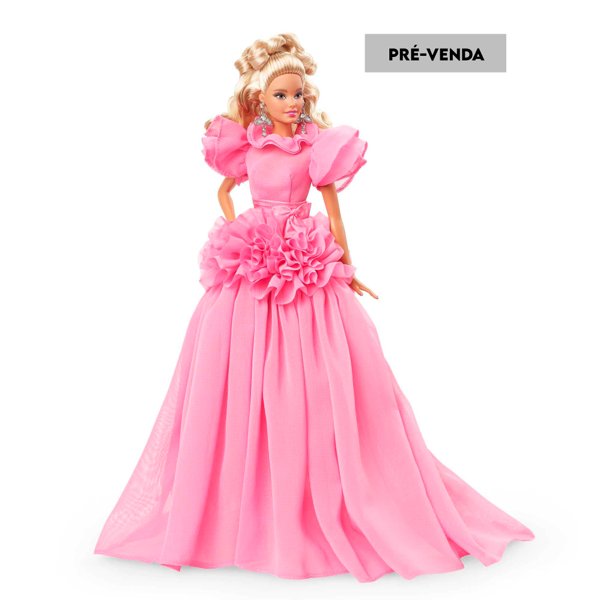 Barbie Collectibles 2003 非売品 未開封 シルクストーン PRÉ-VENDA Boneca Barbie Signature Silkstone Pink Collection 03