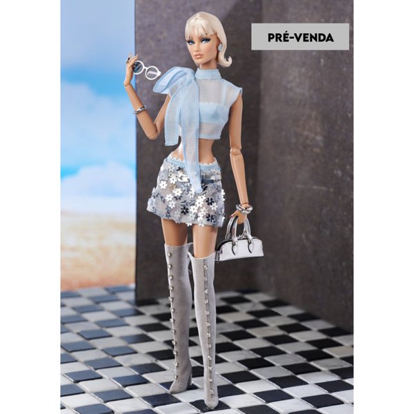 PRÉ-VENDA Boneca Nu.Face Imogen Lennox Baby Blue - Integrity Toys