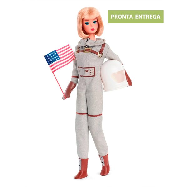 PRÉ-VENDA Boneca Barbie Collector Porcelana Silver Starlight - Mattel