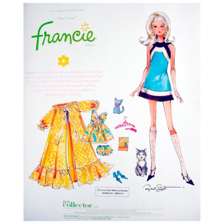 PRÉ-VENDA Boneca Barbie Collector Silkstone Francie Kitty Corner
