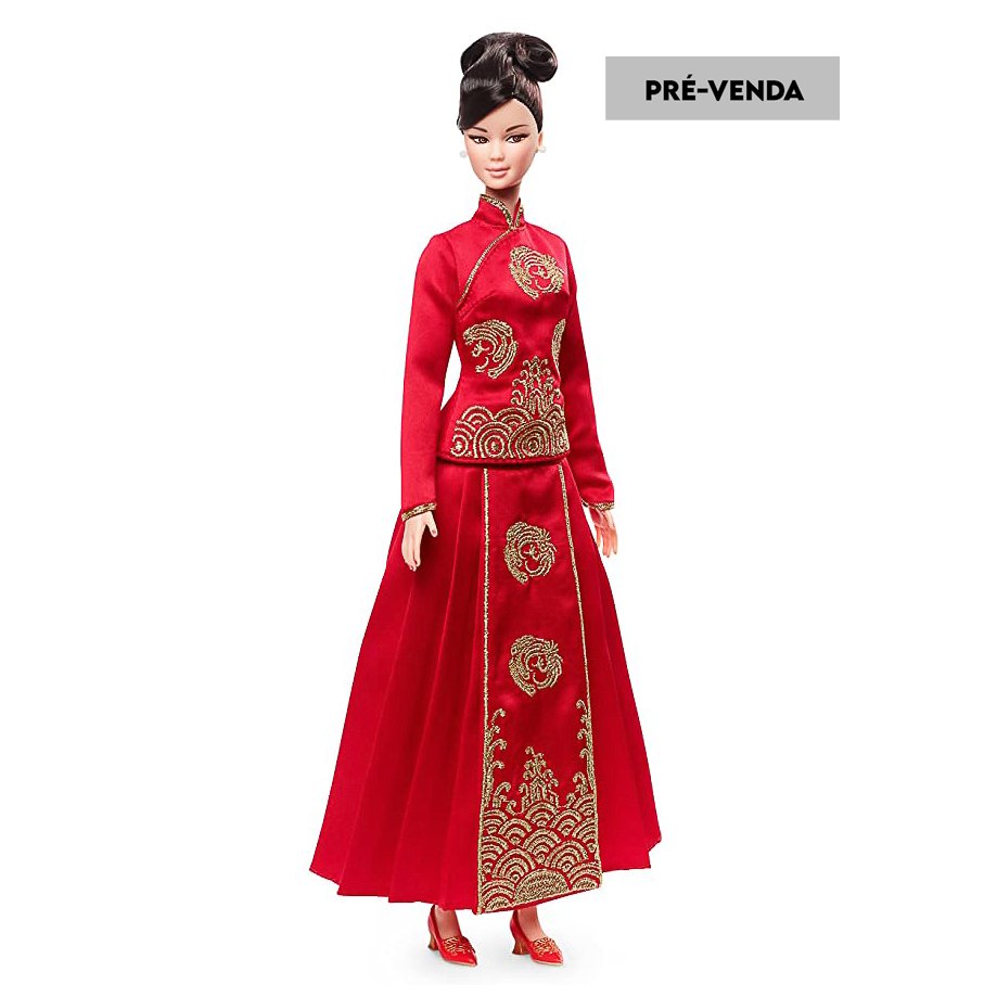 Chinese new year hot sale barbie