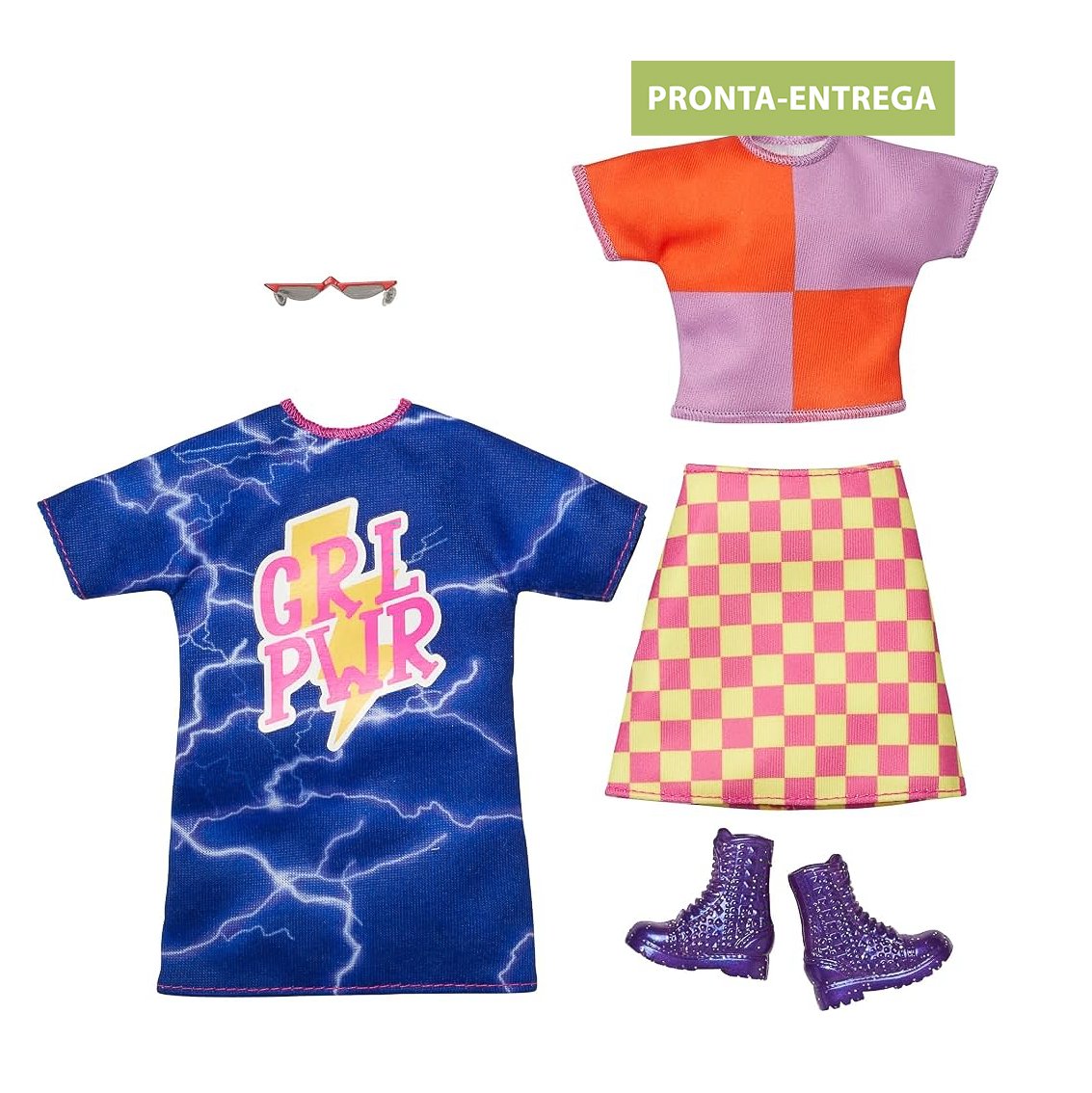 Conjunto de Roupas Barbie Girl Power - Mattel