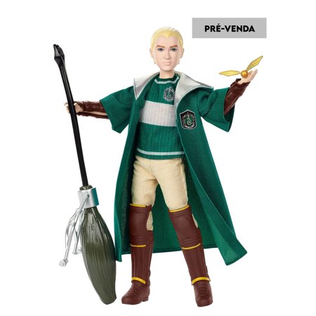  PRÉ-VENDA Boneco Harry Potter Quidditch Quadribol - Draco Malfoy - Mattel