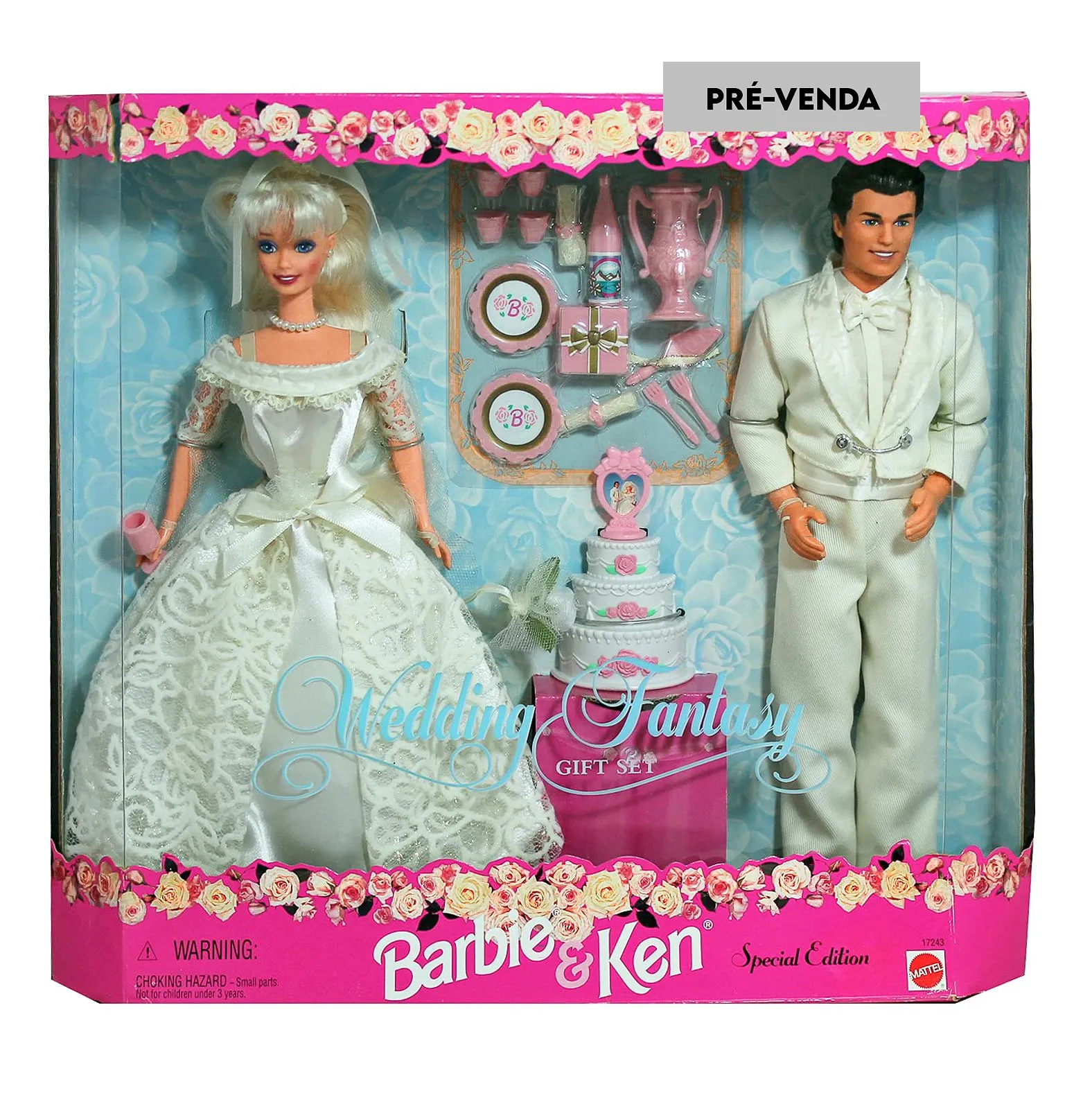 PRÉ-VENDA Bonecos Barbie e Ken Wedding Fantasy 1996 - Mattel | Doll ...