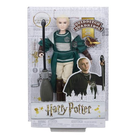  PRÉ-VENDA Boneco Harry Potter Quidditch Quadribol - Draco Malfoy - Mattel