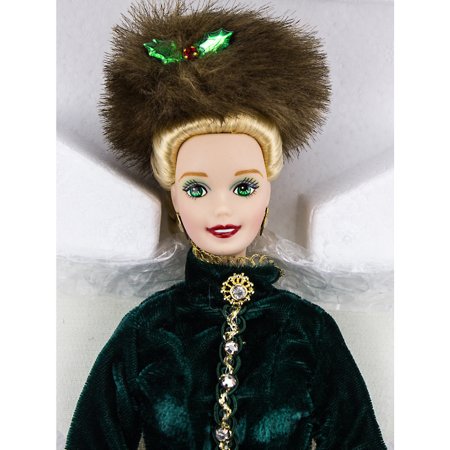 Holiday discount caroler barbie