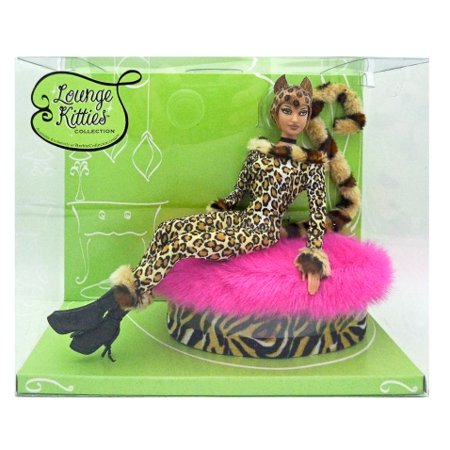 PRÉ-VENDA Boneca Barbie Collector Lounge Kitties Leopard B3417