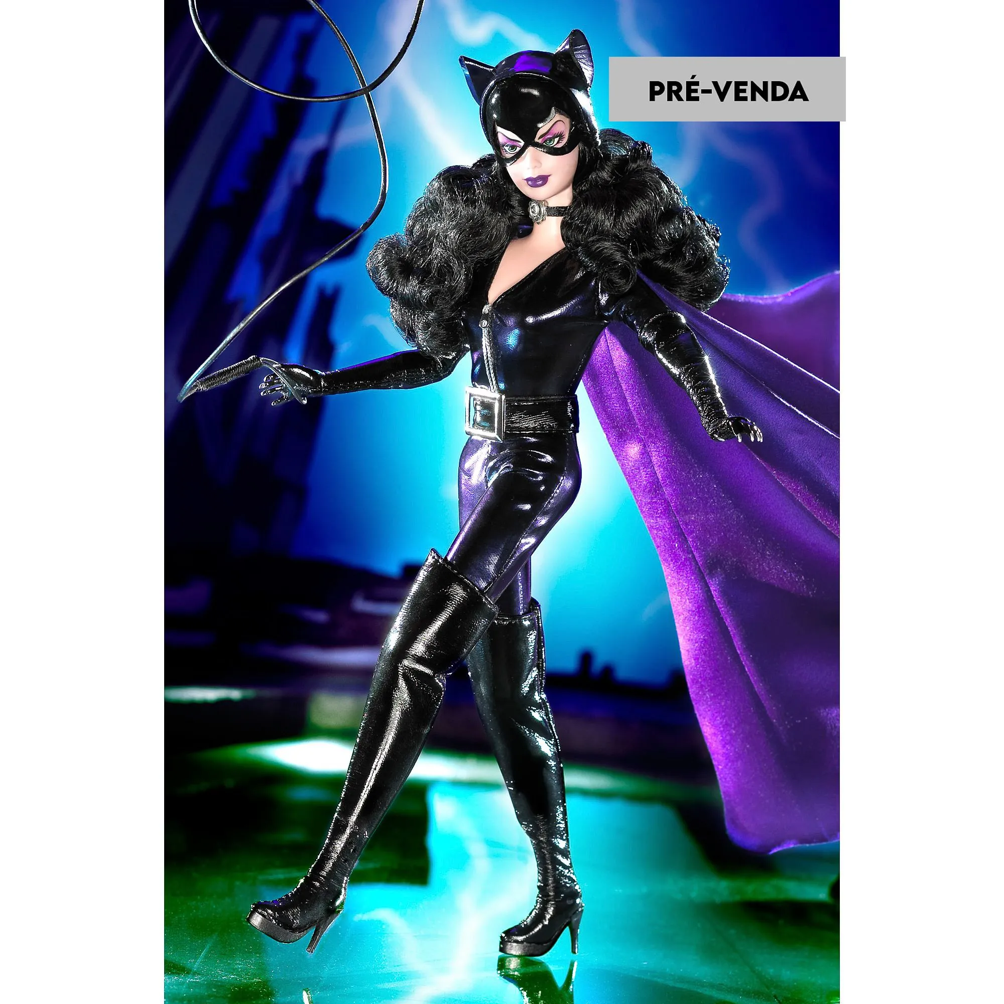 限定 Barbie Catwoman キャットウーマン DC 2003 バービー PRÉ-VENDA Boneca Barbie Collector Catwoman 2003 - Mattel | Doll
