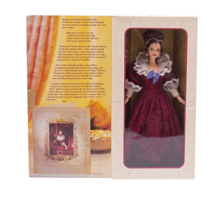Valentine barbie discount 2021