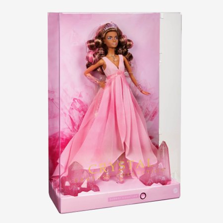 PRÉ-VENDA Boneca Barbie Signature Crystal Fantasy Collection Rose Quartz - Mattel
