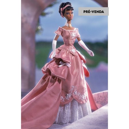 PRÉ-VENDA Boneca Barbie Collector Wedgwood Rosa Negra - Mattel