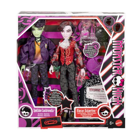 Lote 3) PRÉ-VENDA Bonecos Monster High Kieran Valentine and