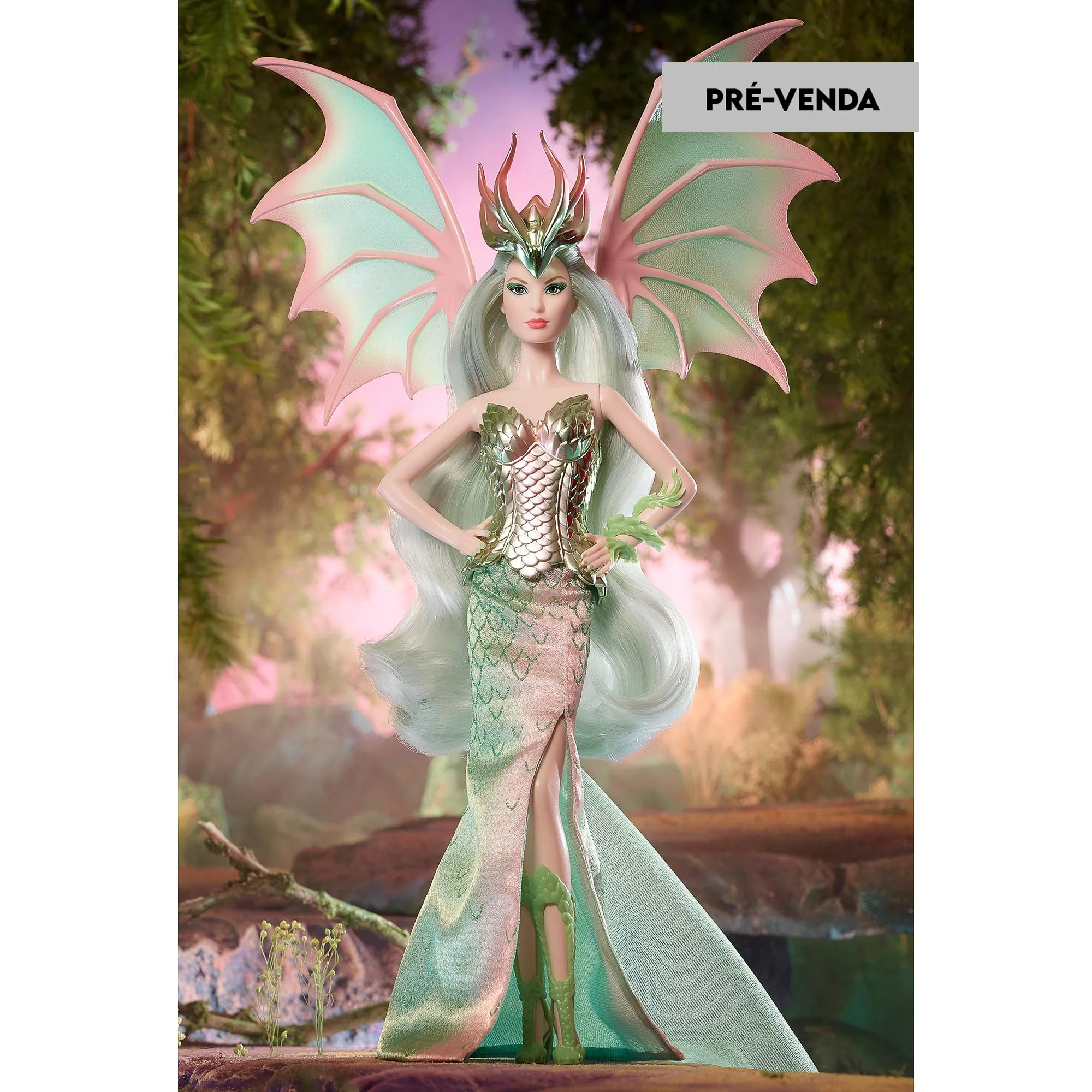 Boneca Barbie Collector Dragon Empress Mythical Muse Doll Collector