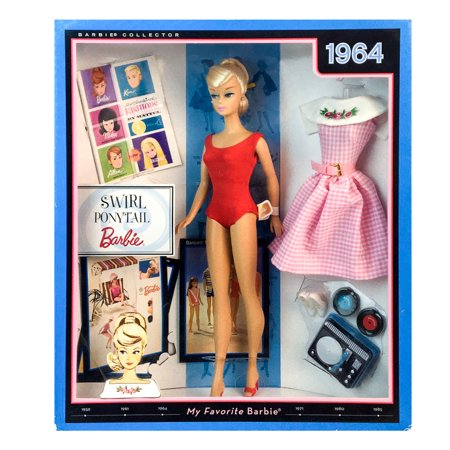 PRÉ-VENDA Boneca Barbie Collector My Favorite Doll Swirl Ponytail