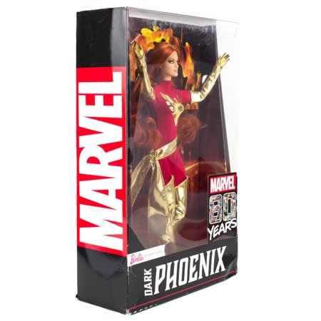 メニックスビューティープラス Boneca Barbie Collector X-Men Fênix Negra - Mattel (A) | Doll