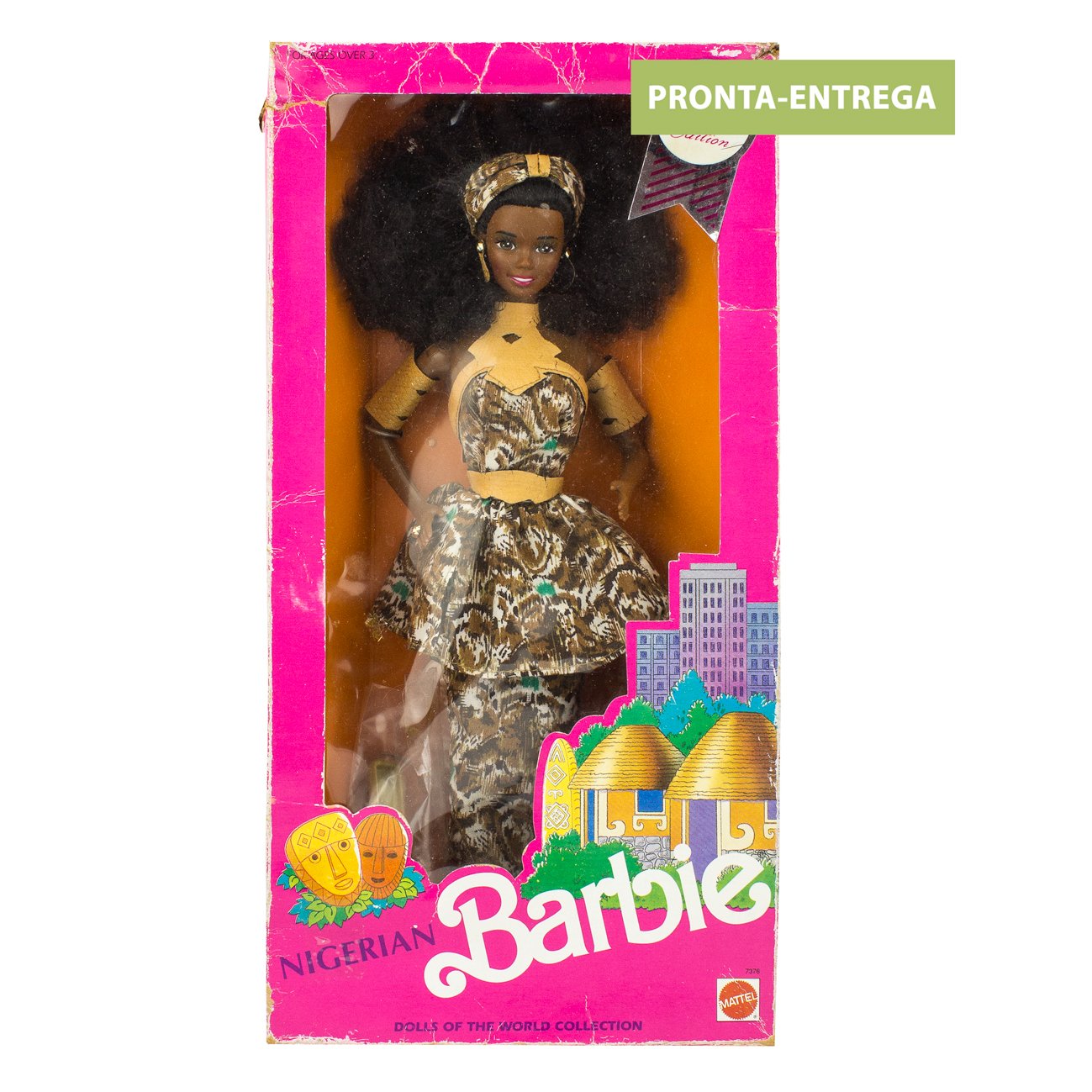 Boneca Barbie Collector DOTW Nigerian - Mattel (A) | Doll Collector