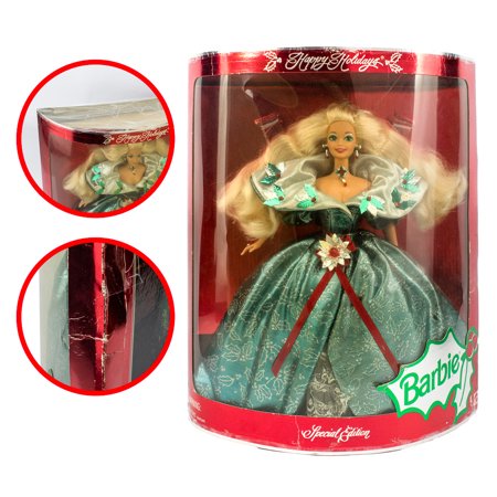 Poupée Barbie Happy Holidays 1995 – Édition Limitée – N°14123 – Mattel – Neuf