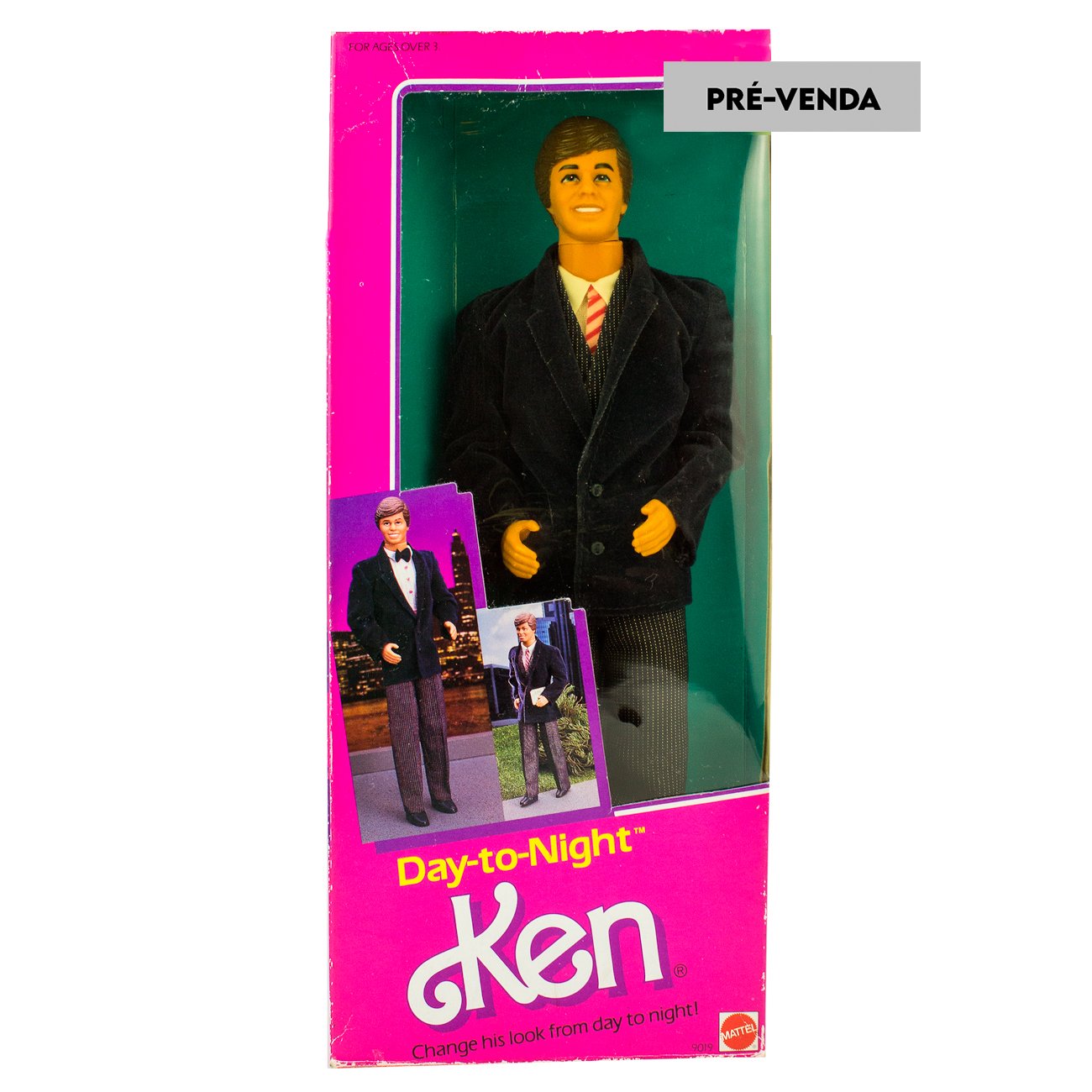 Poupée Barbie 1984 - KEN Day-to-Night - Club City N°9019 - Mattel - Comme Neuf (Occasion)