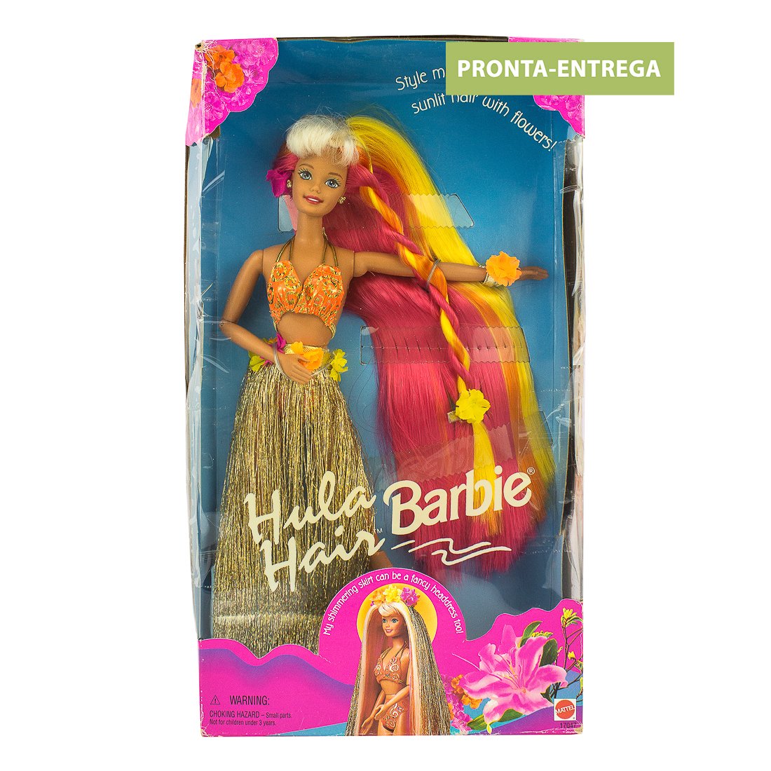 Boneca Barbie Hula Hair - Mattel (A) | Doll Collector