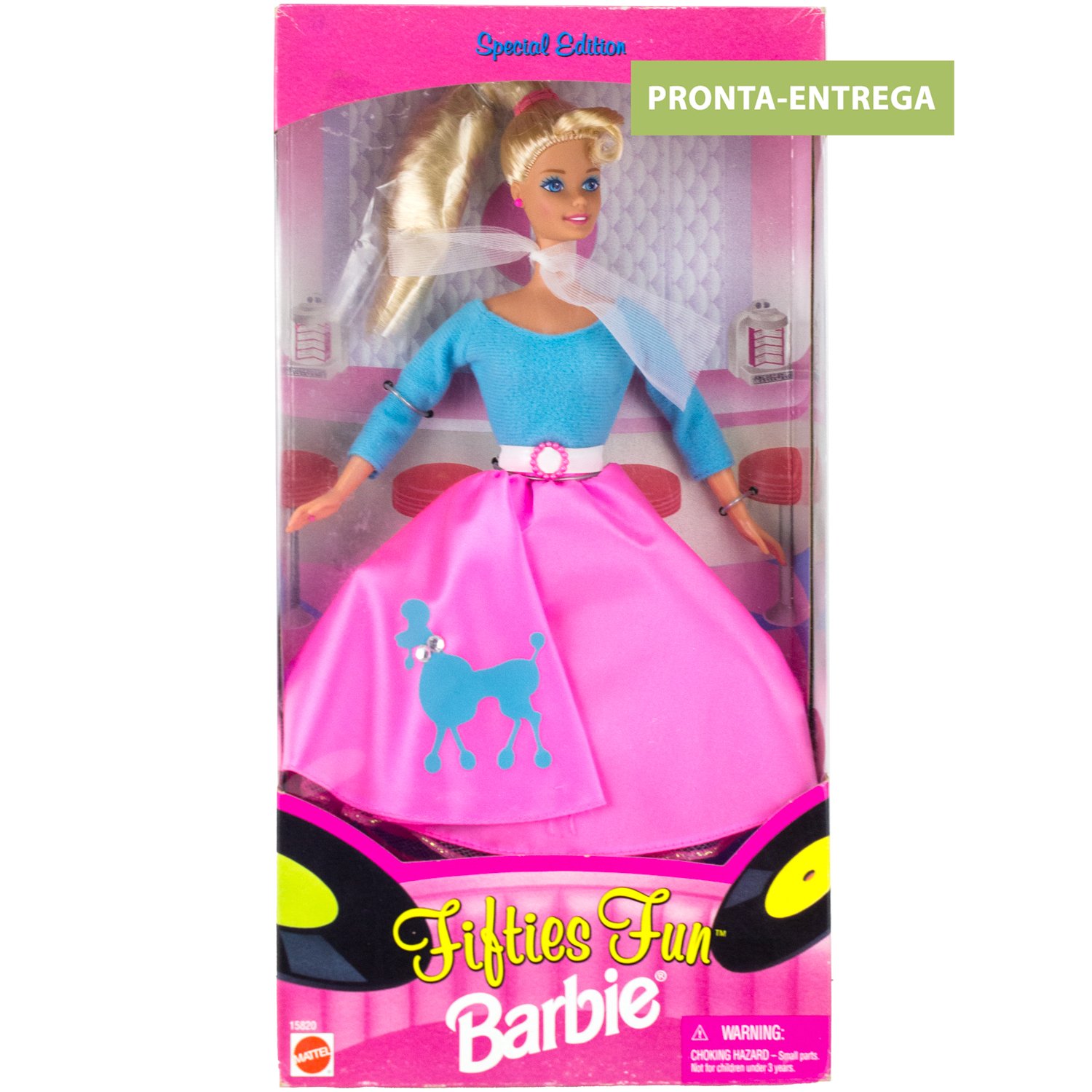 ヴィンテージBarbie Boneca Barbie Fifties Fun 1996 - Mattel | Doll Collector