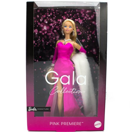 Boneca Barbie Gala Collection Pink Premiere Mattel Doll Collector