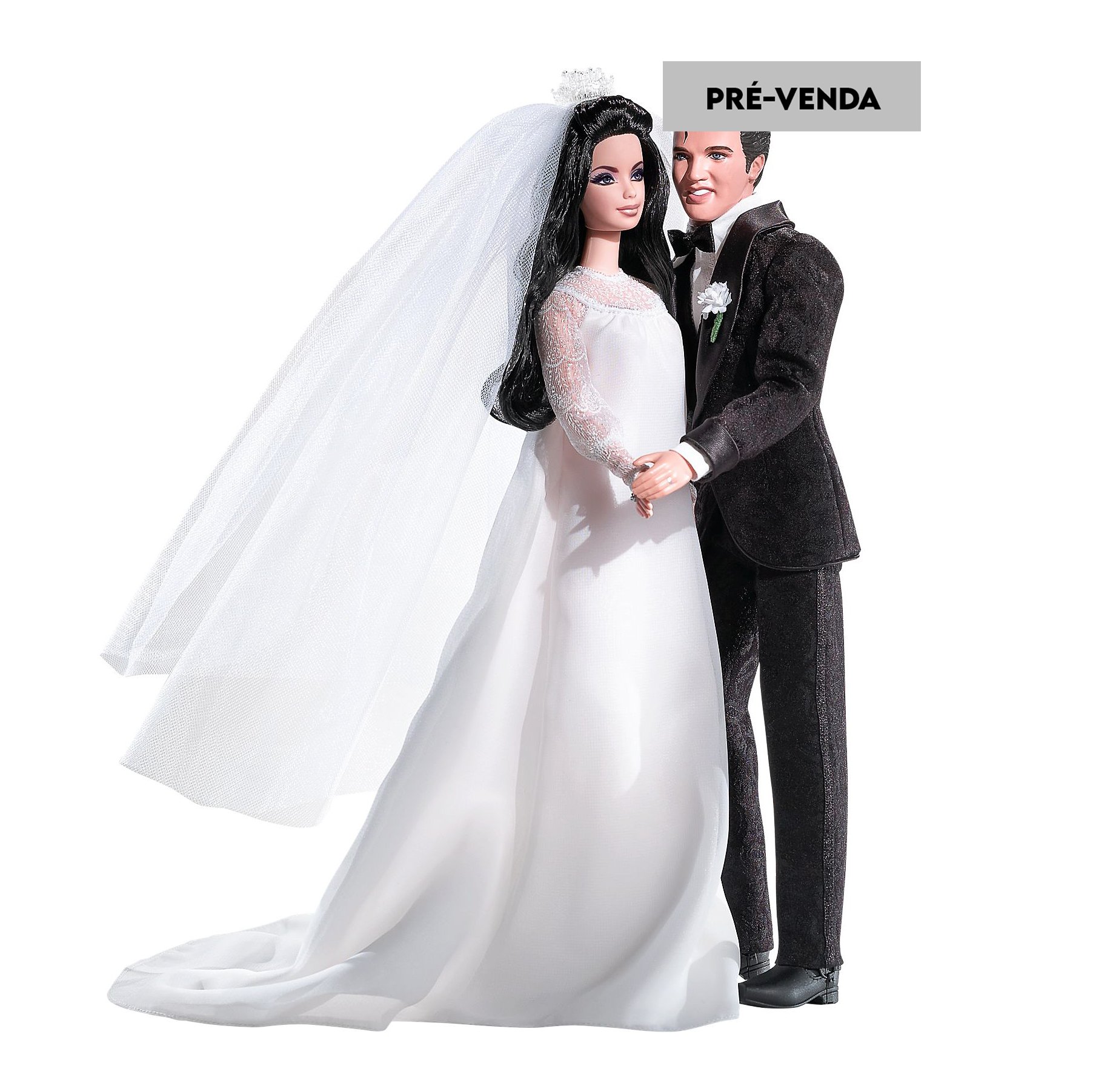 Elvis and priscilla on sale barbie doll giftset