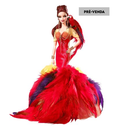 PRÉ-VENDA Boneca Barbie Collector The Scarlet Macaw - Mattel
