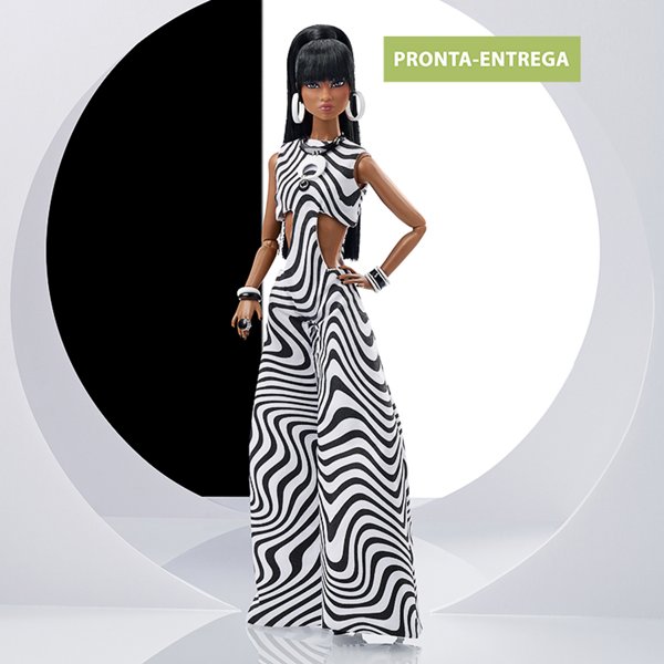 アート/エンタメ/ホビー AJ vol.08 Boneca Poppy Parker Jolie James Op Art Opening Neutral Code