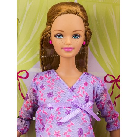 Boneca Barbie Grávida Midge Baby Família Feliz Vintage Top em