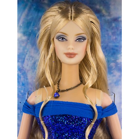 Boneca Barbie Collector Birthstone September Sapphire - Mattel | Doll ...