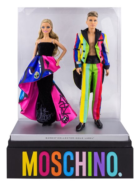 PRÉ-VENDA Boneca Barbie Collector Barbie e Ken Moschino Giftset