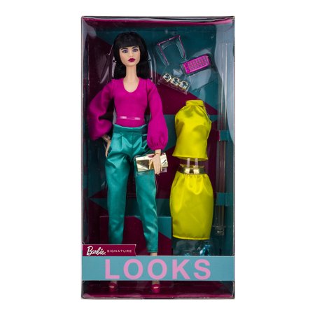 Poupée Barbie Brune Colors Looks N°19 – Mix & Match Fashions 2022, Mattel HJX28