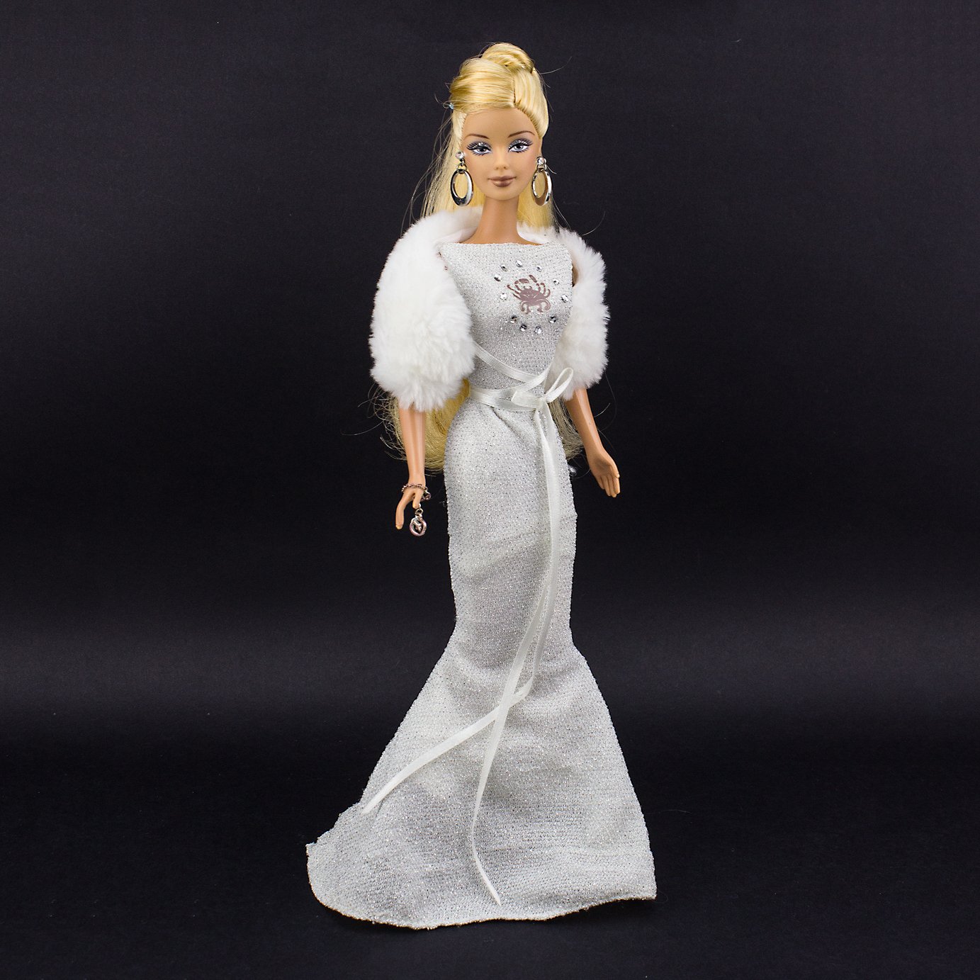 Boneca Barbie Collector Zodiaco Câncer Mattel (Removida da Caixa