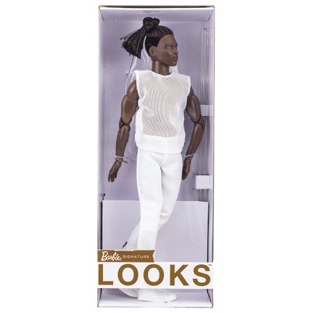 Mattel Ken Barbie Negro PRÉ-VENDA Boneco Barbie Signature Looks