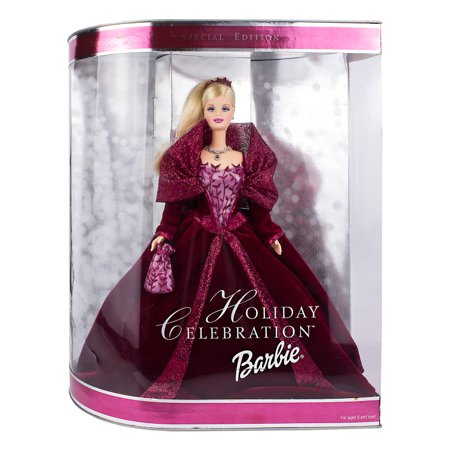 PRÉ-VENDA Boneca Barbie Collector Holiday Celebration 2002