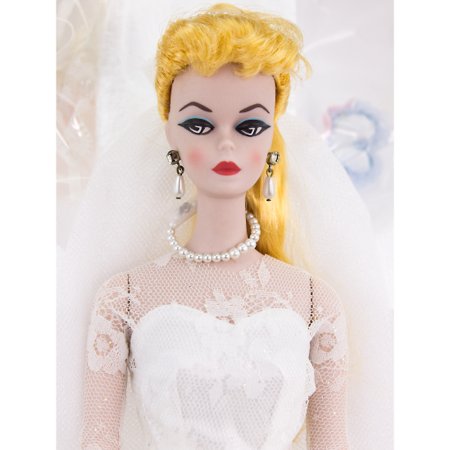 PR VENDA Boneca Barbie Collector Porcelana Wedding Party Mattel