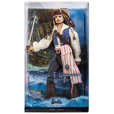 Jack sparrow sales doll mattel