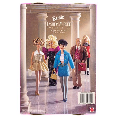 Roupa Barbie Fashion Avenue Casaco Dourado e Calça de Oncinha - Mattel