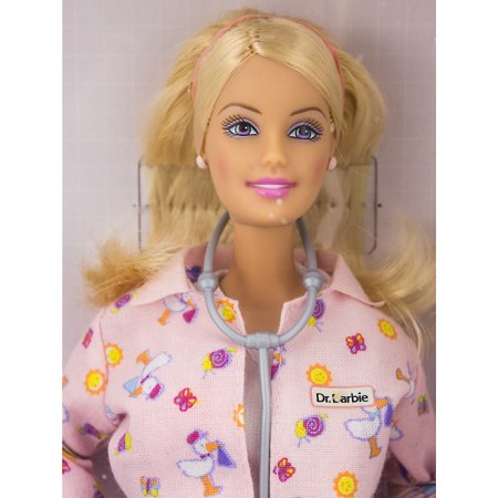 Boneca Barbie Medica Pediatra Com Bebes Mattel Original