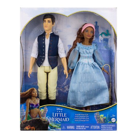 Boneca Disney A Pequena Sereia  Ariel & Principie Eric - Mattel